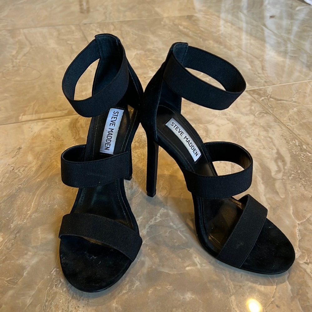 Black sexy heels